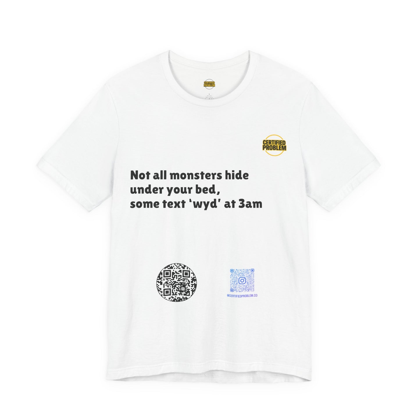 CERTIFIED PROBLEM™ Meme Tee – Wear Your Mood