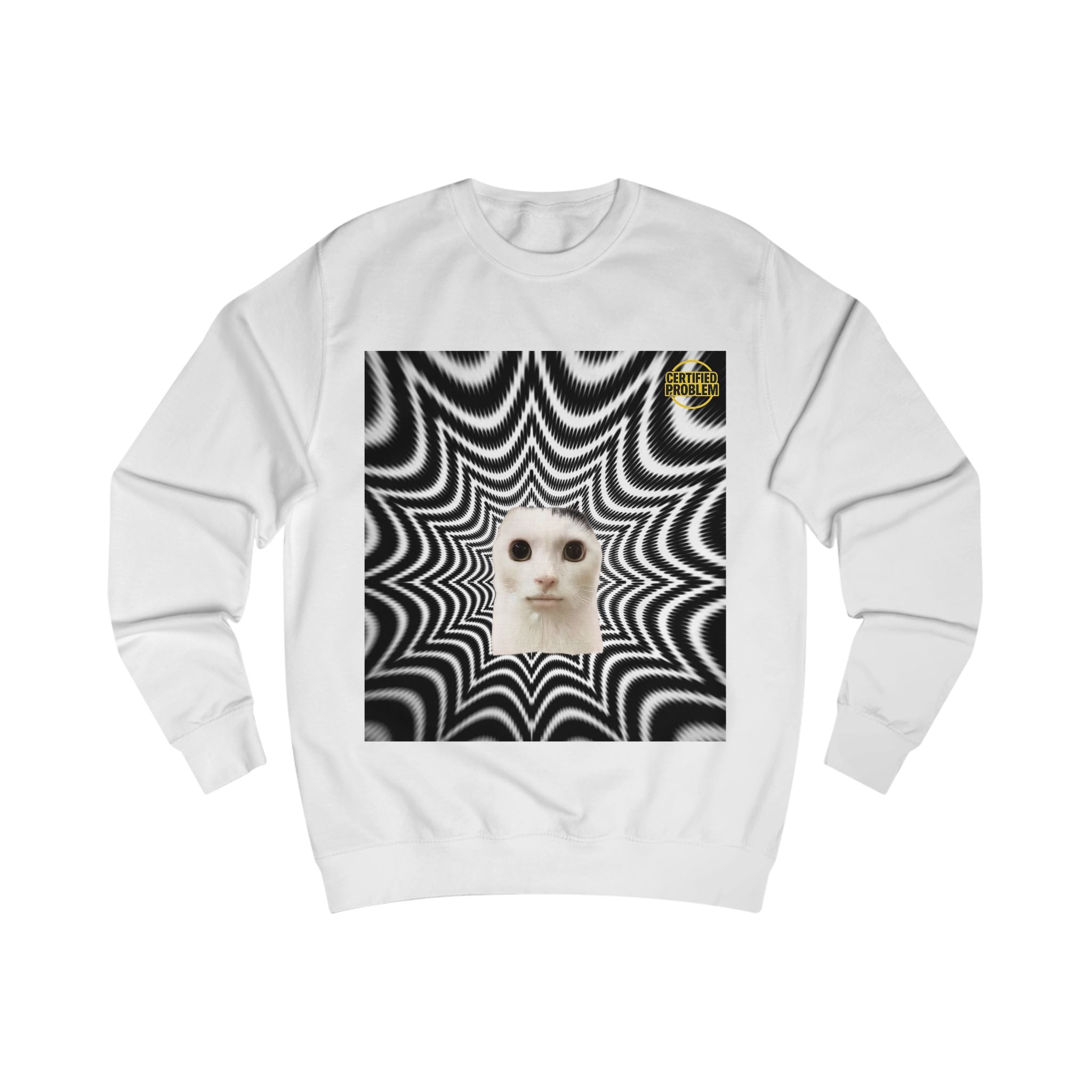 CERTIFIED PROBLEM™ Meme Sweatshirt – Wear Your Mood