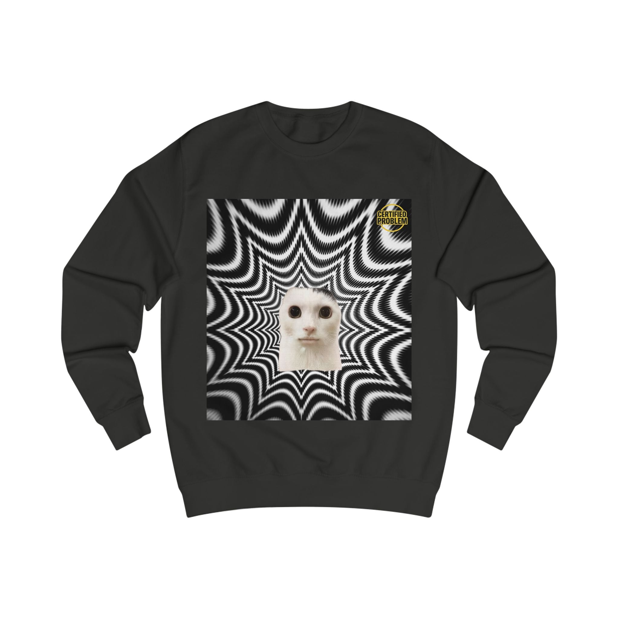 CERTIFIED PROBLEM™ Meme Sweatshirt – Wear Your Mood