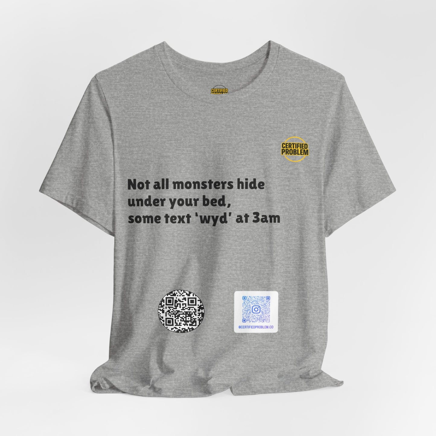 CERTIFIED PROBLEM™ Meme Tee – Wear Your Mood