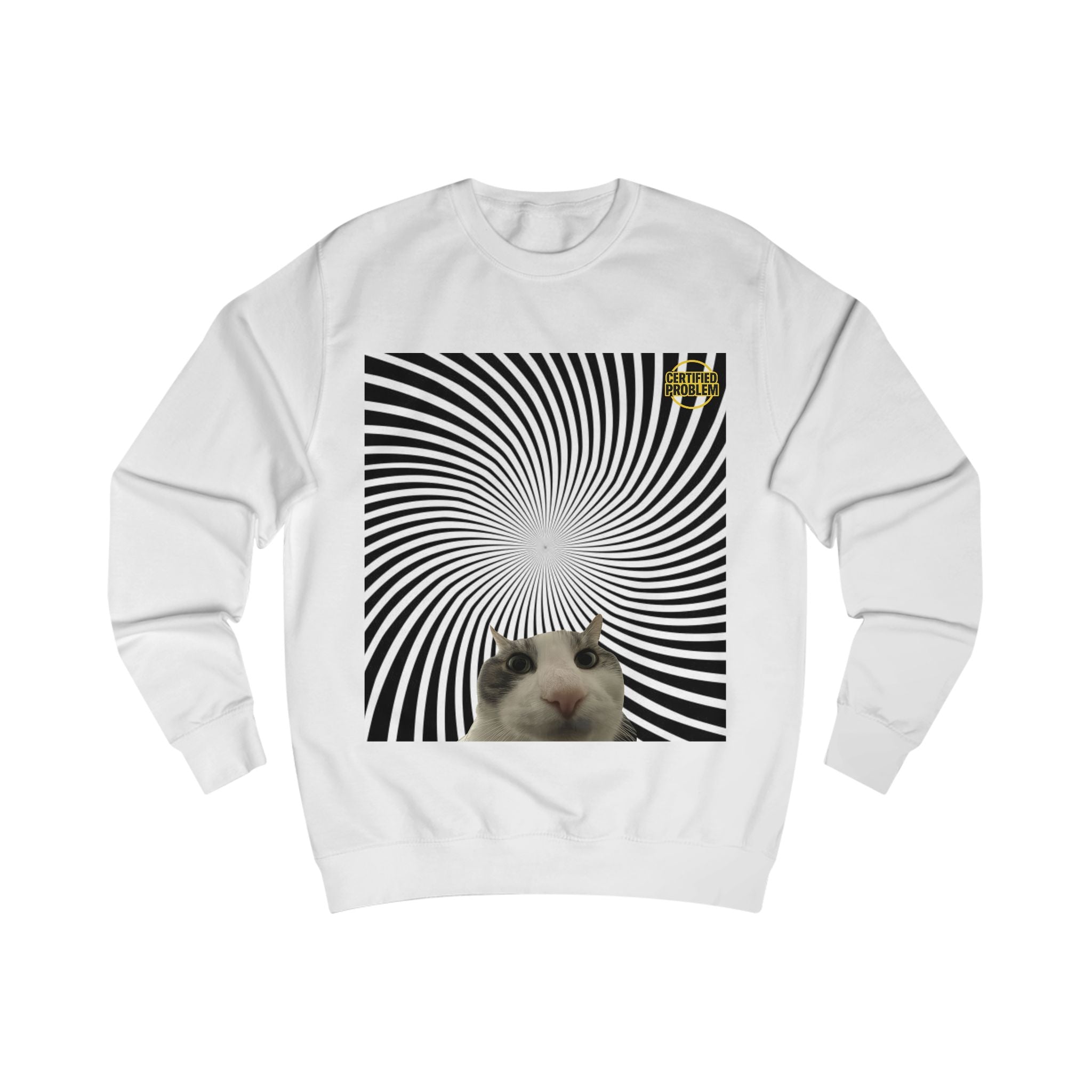 CERTIFIED PROBLEM™ Meme Sweatshirt – Wear Your Mood