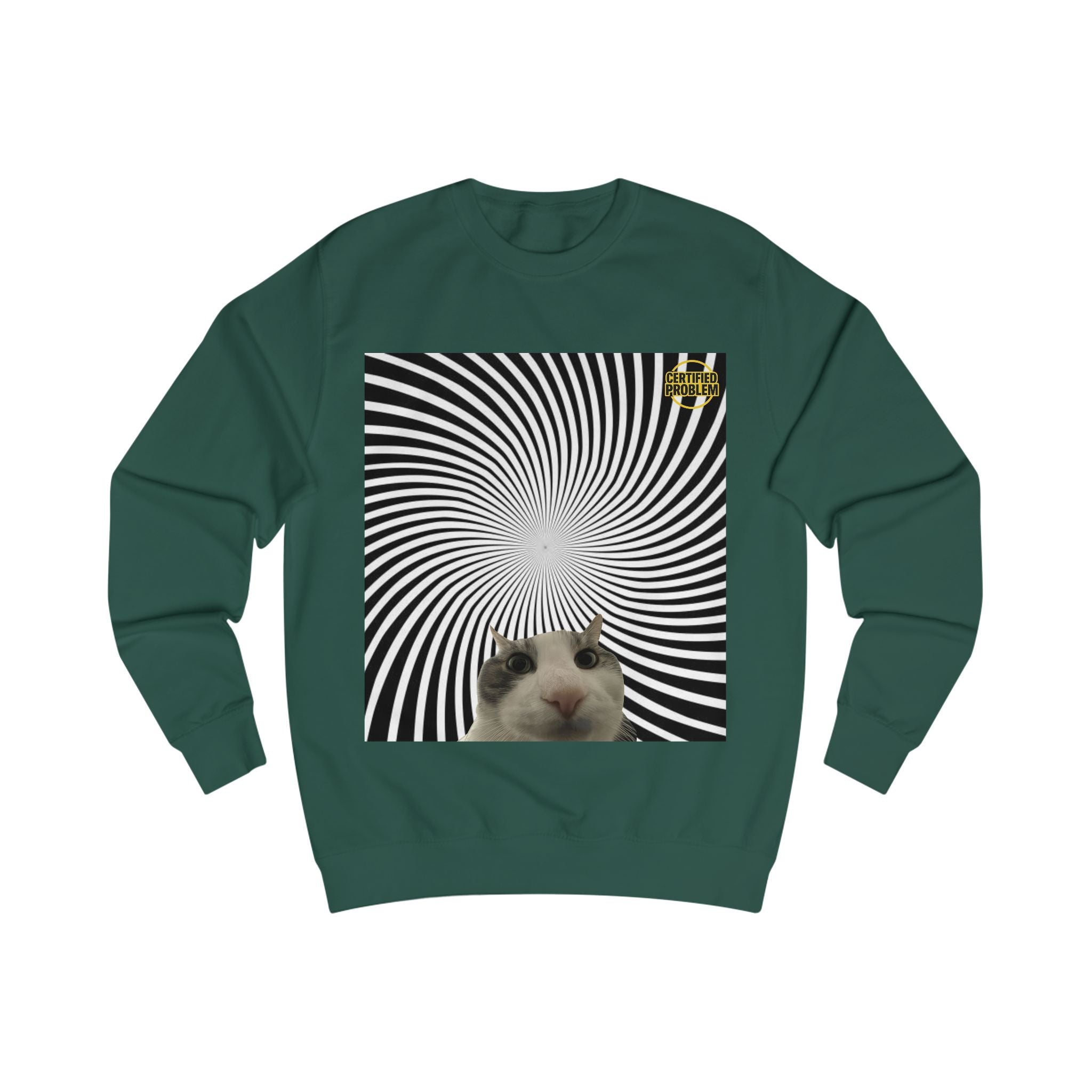 CERTIFIED PROBLEM™ Meme Sweatshirt – Wear Your Mood