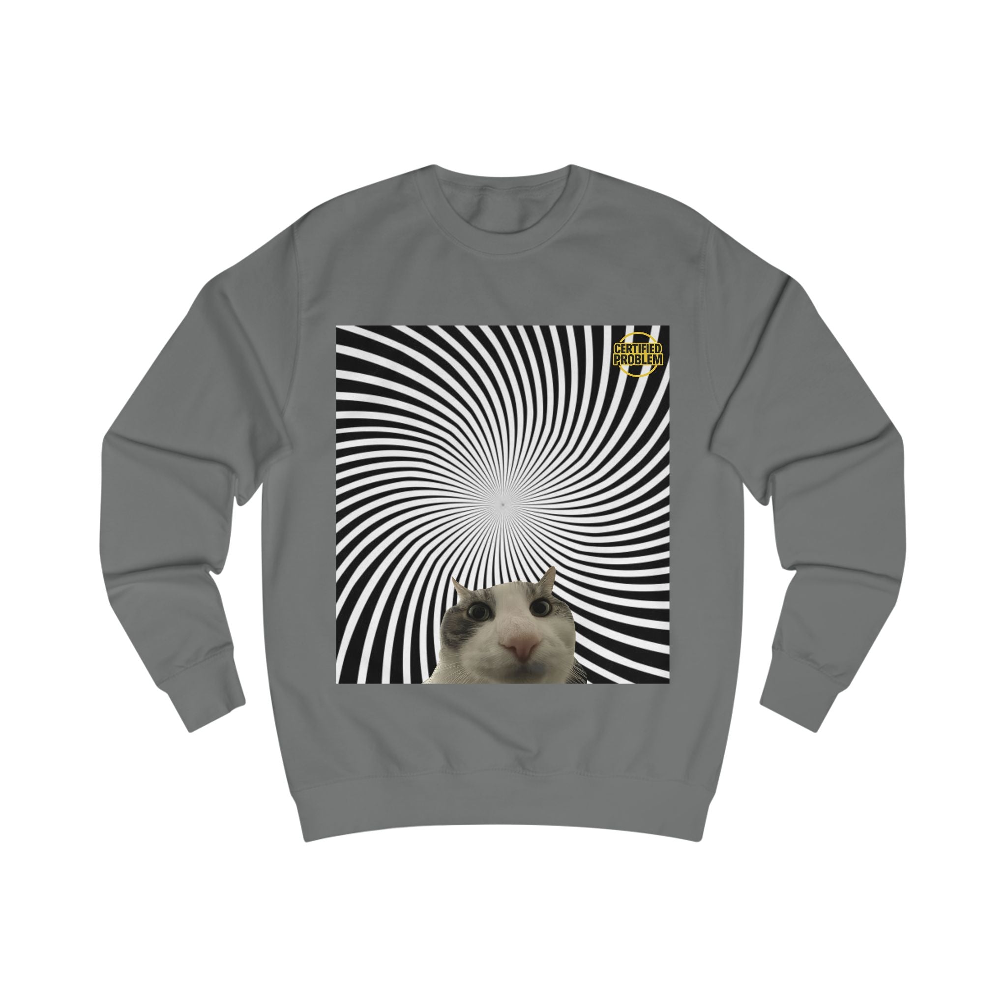 CERTIFIED PROBLEM™ Meme Sweatshirt – Wear Your Mood