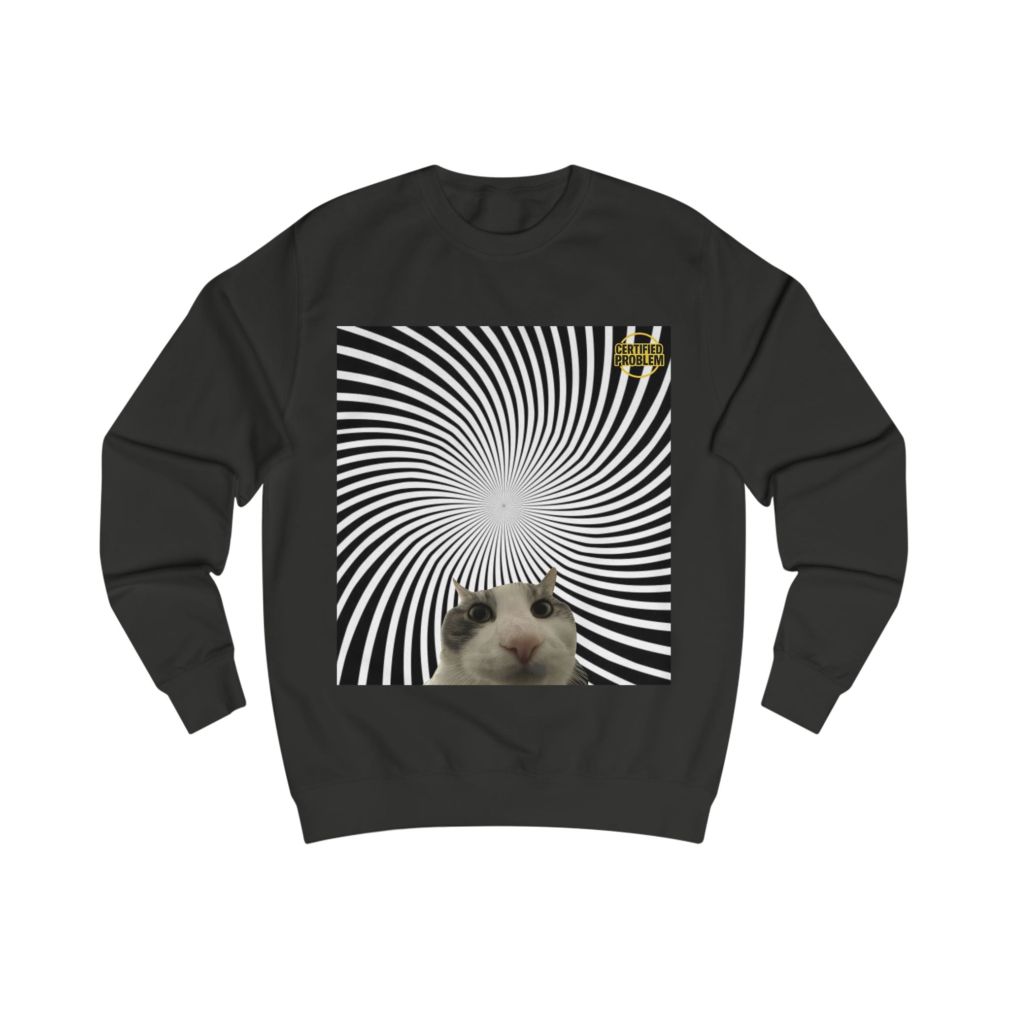 CERTIFIED PROBLEM™ Meme Sweatshirt – Wear Your Mood
