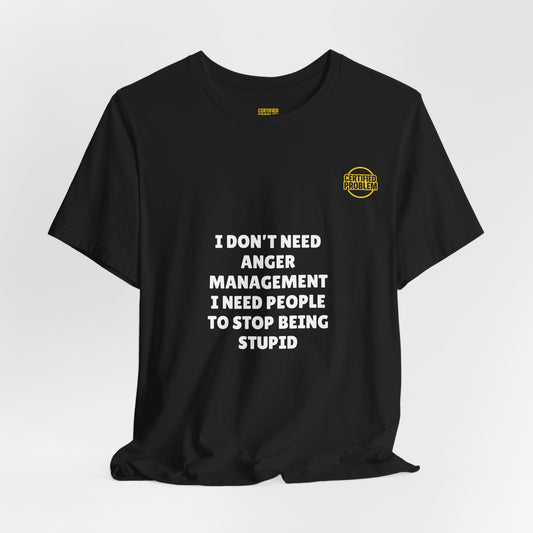 CERTIFIED PROBLEM™ Meme Tee – Wear Your Mood